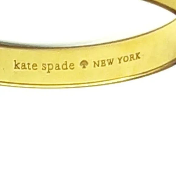 Kate Spade HEART OF GOLD Idiom Bangle - Picture 2 of 2